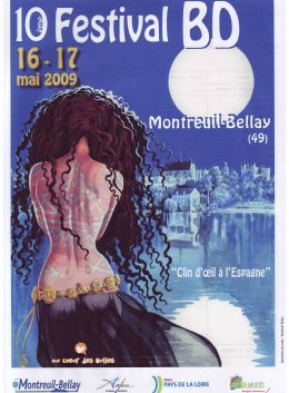 affiche festival bd montreuil-bellay 2009