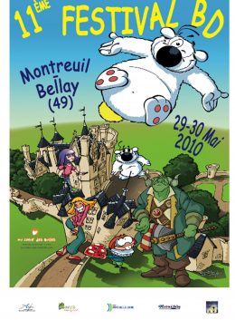 affiche festival bd montreuil-bellay 2010