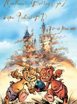 affiche festival bd montreuil-bellay 2005